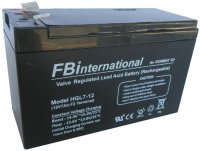 Acumulator UPS HGL12-7 7Ah/12V cu Terminal F2 - Dimensiuni 151 x 65 x 101 mm - 1