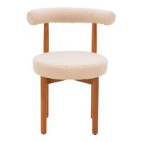 Scaun Fenza Bej 60x54x75 cm - 4