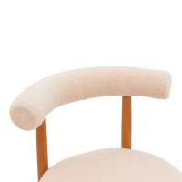 Scaun Fenza Bej 60x54x75 cm - 6
