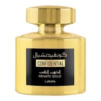 Parfum arabesc Confidential Private Gold by Lattafa, apa de parfum 100 ml, femei - Original Dubai - 2
