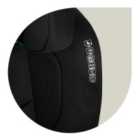 Scaun auto Nukido Louis Soft, i-Size 100-150 cm, ISOFIX, negru, cu spatar detasabil si tetiera reglabila - 9