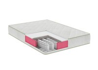 Saltea ortopedica Somnart Letto 140 x 200 x 22 cm cu arcuri si husa matlasata - 2