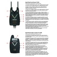 Set 4 avertizoare wireless TLI34 + receptor TLI34B Baracuda - 4