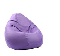 Fotoliu puf tip sac nirvana grande panama mov pretabil si la exterior umplut cu perle polistiren - 7