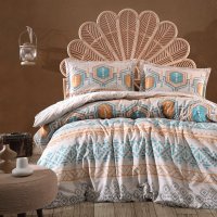 Lenjerie de pat Clasy Arnetti King Size, Ranforce 100% bumbac - 1