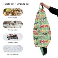 Husa fotoliu Puf Bean Bag tip Para L fara umplutura controllers - 1