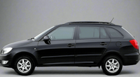 Covorase Skoda Fabia II TeamCar® Tip Tavita Compatibile (2007–2014) Silver - 2
