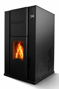 Termosemineu pe peleti Fornello Pellet King 35 kW - Incalzire Eficienta si Confort - 1
