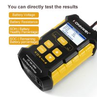 Tester Baterie Auto KONNWEI KW510, Testare CCA, Incarcare, Reparatie, Suport 12V, Rezistenta, SOH, SOC, Test Ripple - 15