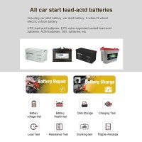 Tester Baterie Auto KONNWEI KW510, Testare CCA, Incarcare, Reparatie, Suport 12V, Rezistenta, SOH, SOC, Test Ripple - 8