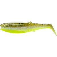 Shad Savage Gear Cannibal Shad, Green Pearl Yellow, 6.8 cm, 3 g, 5 bucati - 1