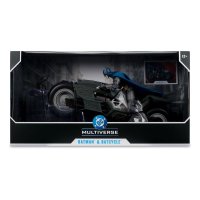 Figurina Articulata Batman cu Batcycle - The Flash DC Multiverse - 6