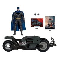 Figurina Articulata Batman cu Batcycle - The Flash DC Multiverse - 2