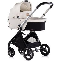 Carucior Chipolino Elite 3 in 1 biscotta cu spatar reglabil si accesorii - 1