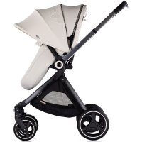 Carucior Chipolino Elite 3 in 1 biscotta cu spatar reglabil si accesorii - 3