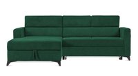Colțar Extensibil MIZZONI, cu lada depozitare, tetiere reglabile, 250 x 175 x 94 cm - 1