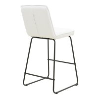 Scaun de bar Essential Alb 53x64.5x107 cm - 2