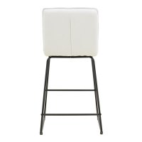 Scaun de bar Essential Alb 53x64.5x107 cm - 5