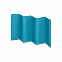 Patut pliant cu un nivel Stefi cu intrare laterala cu fermoar 2 roti 120x60 cm turquoise Lionelo - 6