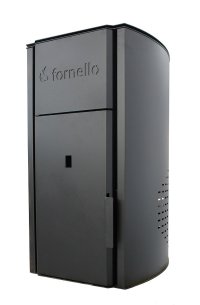Centrala pe peleti Fornello Royal B Black 30 kW, echipata complet, pentru incalzirea locuintelor de pana la 200 mp - 1