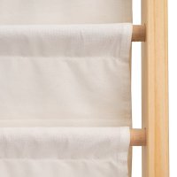 Raft organizator de carti pentru copii Ikonka, realizat din lemn, dimensiune 79 x 62.5 x 30 cm - 2