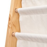 Raft organizator de carti pentru copii Ikonka, realizat din lemn, dimensiune 79 x 62.5 x 30 cm - 10
