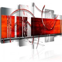 Tablou canvas Bimago - Emphasis: tema rosie 100x50 cm - 1