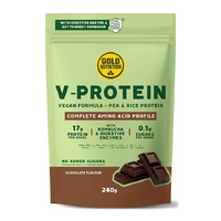 Gold Nutrition Pudra Proteica Vegetala V-protein Ciocolata, 240 g - 1