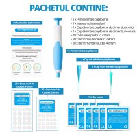 Dispozitiv Indepartare Papiloame prin Ligaturare, LittleDomi, Skin Tag Removal Kit, pentru Fata, Gat, Corp, Dimensiuni - 6