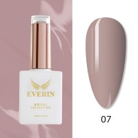 Oja Semipermanentă Everin Royal Collection 10 ml – 07 Cappuccino Nude | Eleganță Naturală - 1