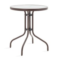 Set Masa si Scaune Gradina Watson-Calan 3 Piese Maro - 2