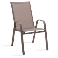 Set Masa si Scaune Gradina Watson-Calan 3 Piese Maro - 3