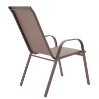 Set Masa si Scaune Gradina Watson-Calan 3 Piese Maro - 4