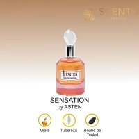 Apă de parfum Asten Sensation pentru femei, 100ml - Produs Original din Dubai - 1