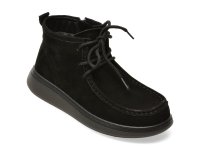 Ghete dama FLAVIA PASSINI 62557, negre, din nabuc - 1