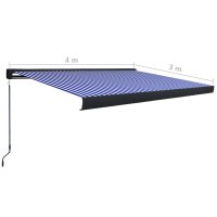 Copertina retractabila manuala tip caseta, antracit, 300 x 250 cm - 7