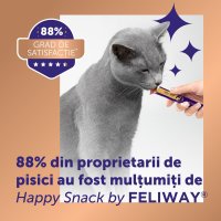 FELIWAY Happy Snack pentru Pisici cu Pui, Recompense Calmante pentru Sistem Nervos, 15g x 6 Plicuri - 5