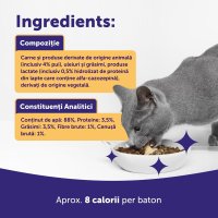 FELIWAY Happy Snack pentru Pisici cu Pui, Recompense Calmante pentru Sistem Nervos, 15g x 6 Plicuri - 8