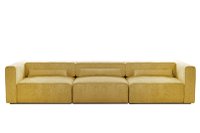 Canapea Extensibilă 5 locuri ZANETTO, cu 3 lăzi depozitare, 340x100x70 cm - 1