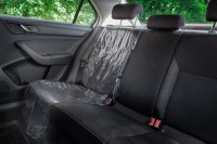 Husa de protectie pentru bancheta auto Caretero,impermeabila si usor de curatat,protejeaza bancheta de sub scaunul auto - 1