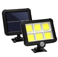 Proiector SOLAR 10W 6 CASETTE COB SL-F120  Senzor de lumina si miscare MK - 1
