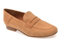 Mocasini GEOX maro, D552EA, din piele intoarsa - 1
