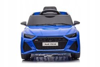 Masinuta electrica pentru copii Audi RS6 BRD-2118 Blue, cu telecomanda 2.4G, 2 motoare 45W fiecare, baterie 12V si 4.5Ah, sistem audio integrat MP3, USB si Bluetooth, faruri si stopuri luminoase, 102 x 43 x 60 cm - 1