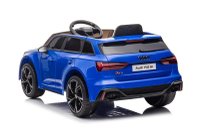Masinuta electrica pentru copii Audi RS6 BRD-2118 Blue, cu telecomanda 2.4G, 2 motoare 45W fiecare, baterie 12V si 4.5Ah, sistem audio integrat MP3, USB si Bluetooth, faruri si stopuri luminoase, 102 x 43 x 60 cm - 4