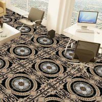 Gresie Dubai Black 40 x 40 cm lucioasa - Placile ceramice rectificate pentru interior - 2