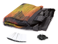 Plasa Anti-Insecte UB pentru Uși cu Imprimeu Fluturi si Inchidere Magnetica 100x210 cm - 1