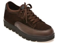 Pantofi maro GRYXX 13293 din piele intoarsa - 1