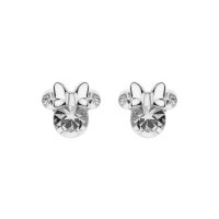Cercei Disney Birthday Minnie Mouse luna Aprilie - Argint 925 si Cristal - 1