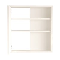 Dulap pentru baie cu oglinda Bagno, Pako World, Alb, 60x14x63 cm - 4