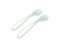 Castron multifunctional cu ventuza si tacamuri incluse 4in1 KikkaBoo Bowl Mint - 1